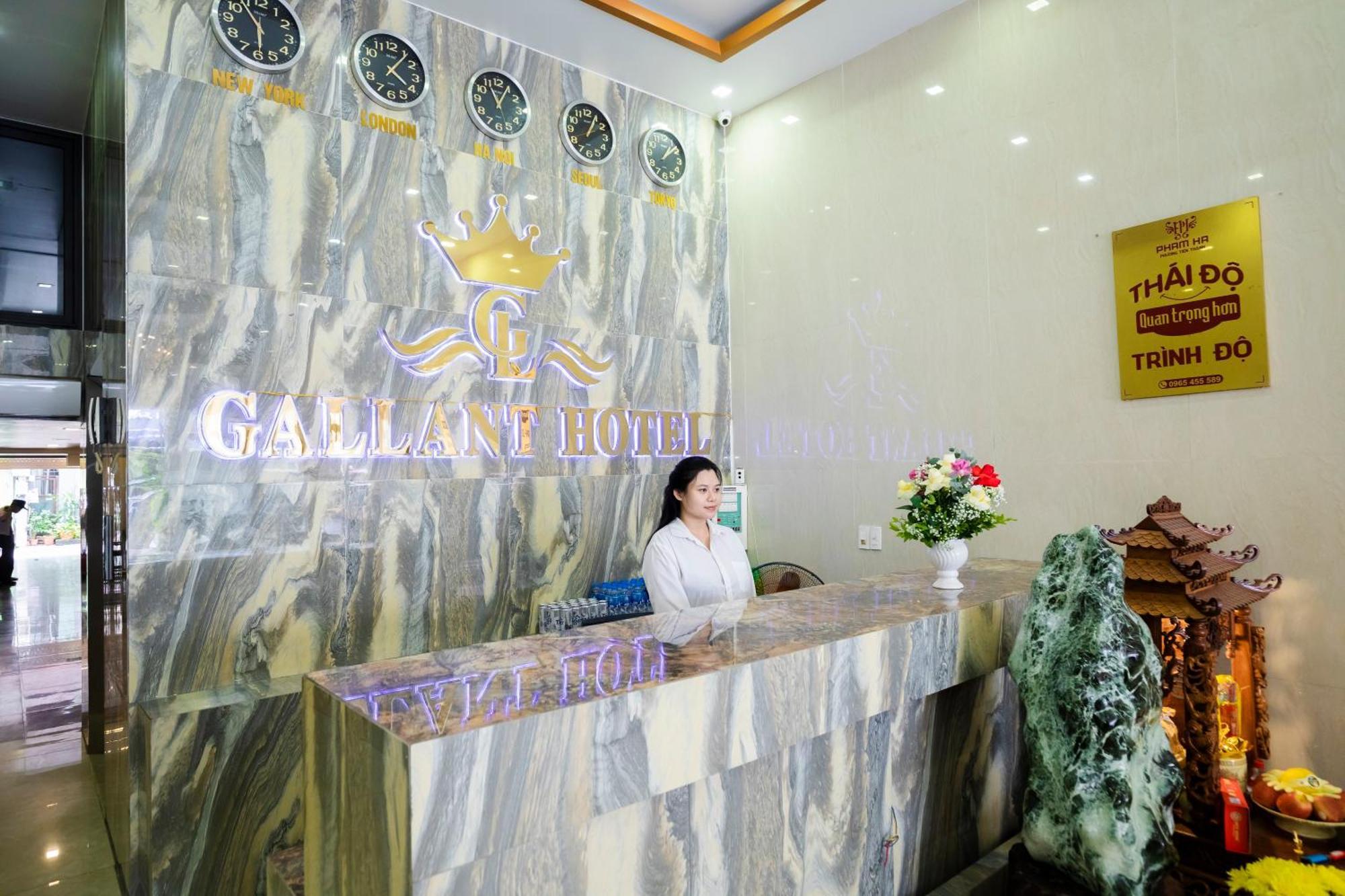 Gallant Hotel - 154 Ngo Gia Tu Hai Phong Exterior foto